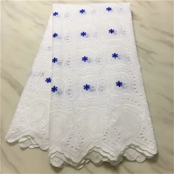 

2018 Swiss voile lace banquet in Swiss high quality African cotton voile lace fabrics-16L