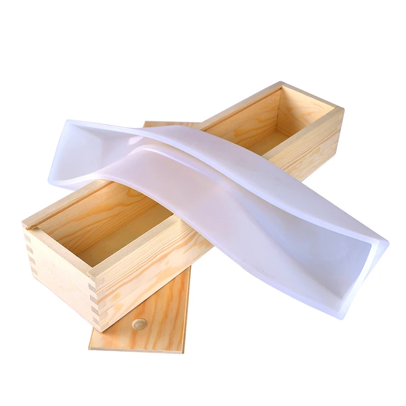 Nicole Long Size Rectangle Silicone Soap Mold Silicone Liner with