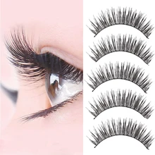 10 пар накладных ресниц ручной работы, толстые длинные норковые ресницы для строительства, накладные ресницы, инструменты для наращивания, косметические ресницы