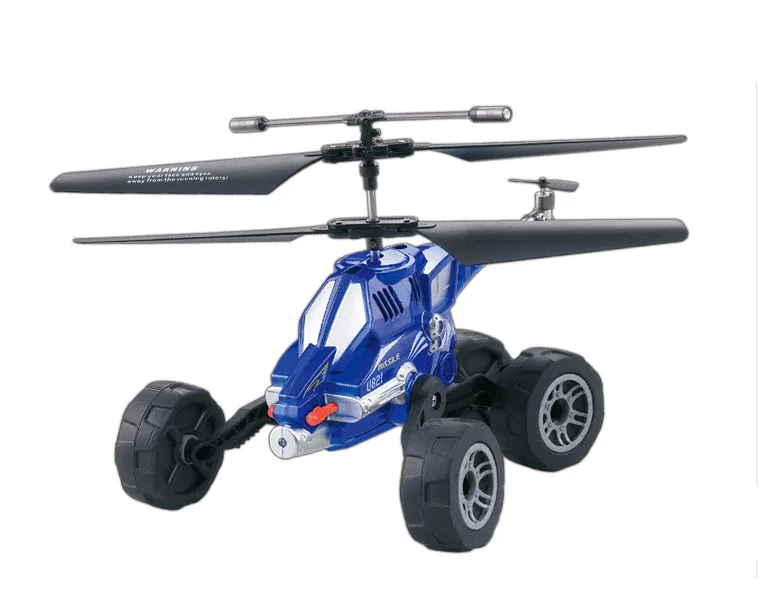 

UDI U821 Air-Ground RC Drone Helicopter Quadcopter Vehicles Flying Fired Missiles Electric radio Control Driving On Land Toys