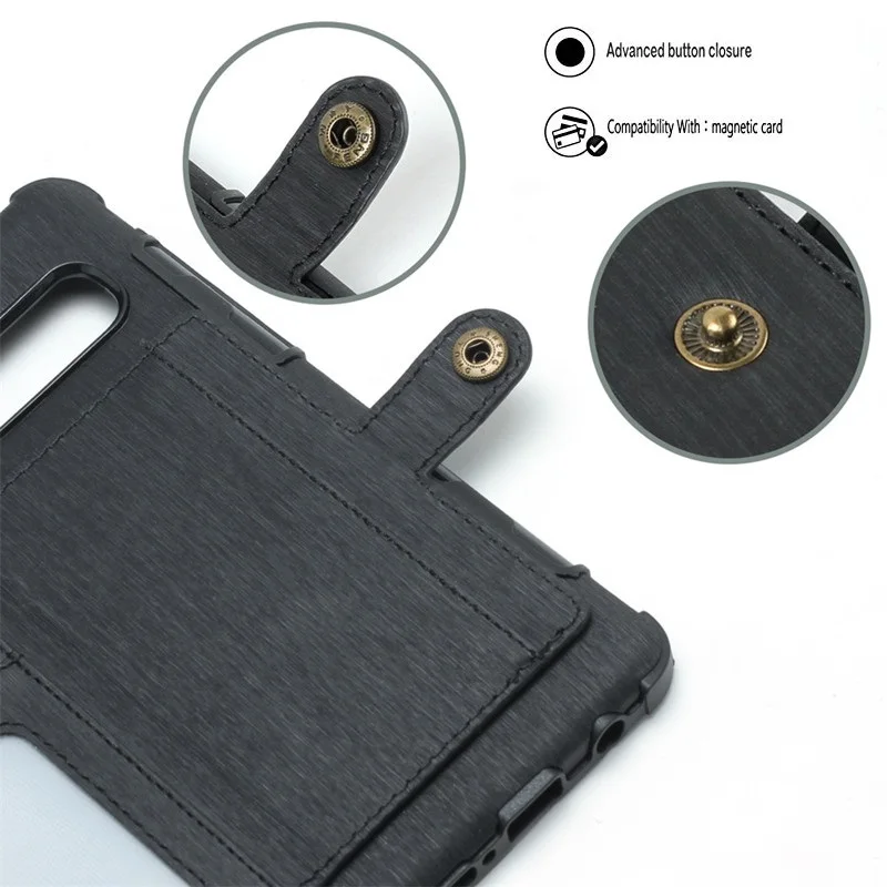 Роскошный тонкий Чехол-бумажник из искусственной кожи для samsung Galaxy S8, S9, S10 Plus, S10, 5G Lite, Note 8, 9, слот для карт, подставка, задняя крышка для телефона