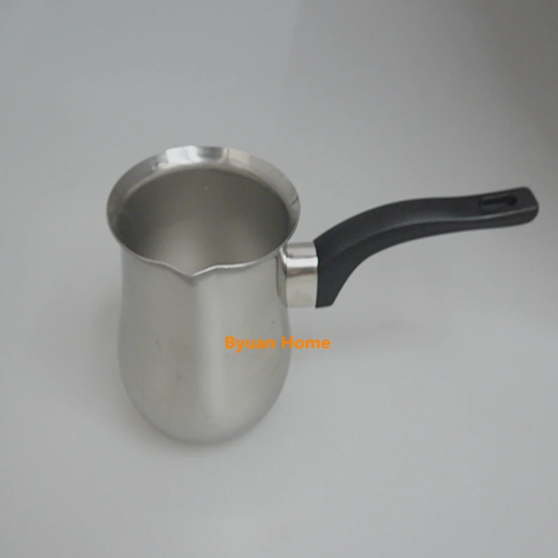 

520ML big mouth High-quality stainless steel Turkish coffee pot ibrik Coffee brewer goosenck spout kettle coffee maker