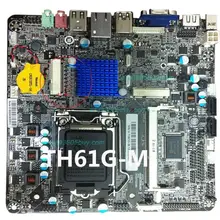 Htpc one piece machine wibtek ultra-thin mini itx motherboard th61g-m