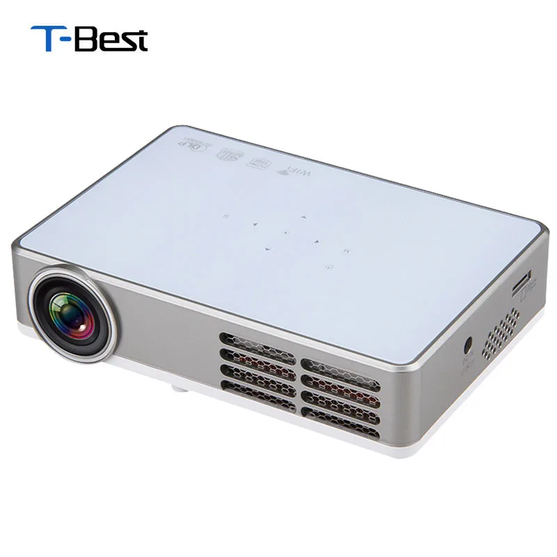  Excelvan LED9 Android 4.4 DLP Projector Wireless Wifi Mini Projector Full 3D HD Proyector Home Theater 1200*800pixels 3000Lumens 