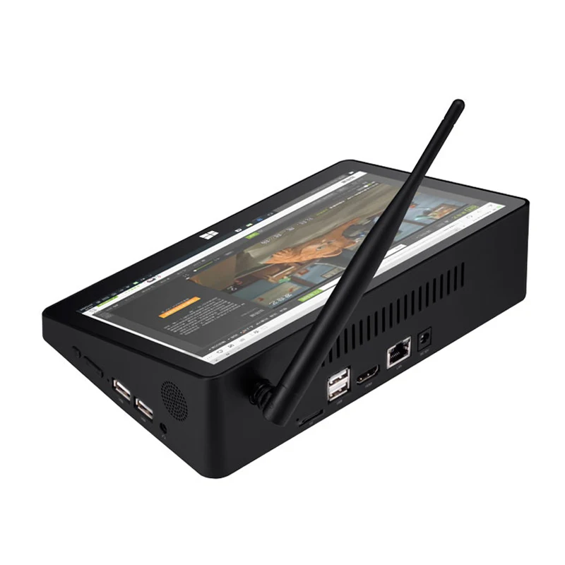 PiPo X9S 8 9 дюймов Мини ПК ТВ коробка + IPS планшетный двойная ОС Android Windows 10 intel Z8350