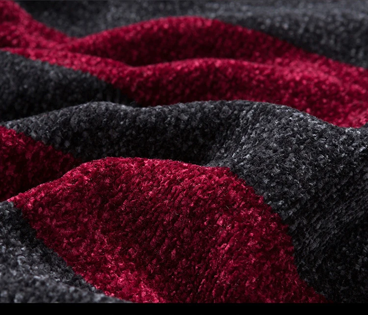 Вязаный свитер с высоким воротником на осень и зиму мужской зимний Молодежный полосатый нижний свитер мужской Корейский модный низ