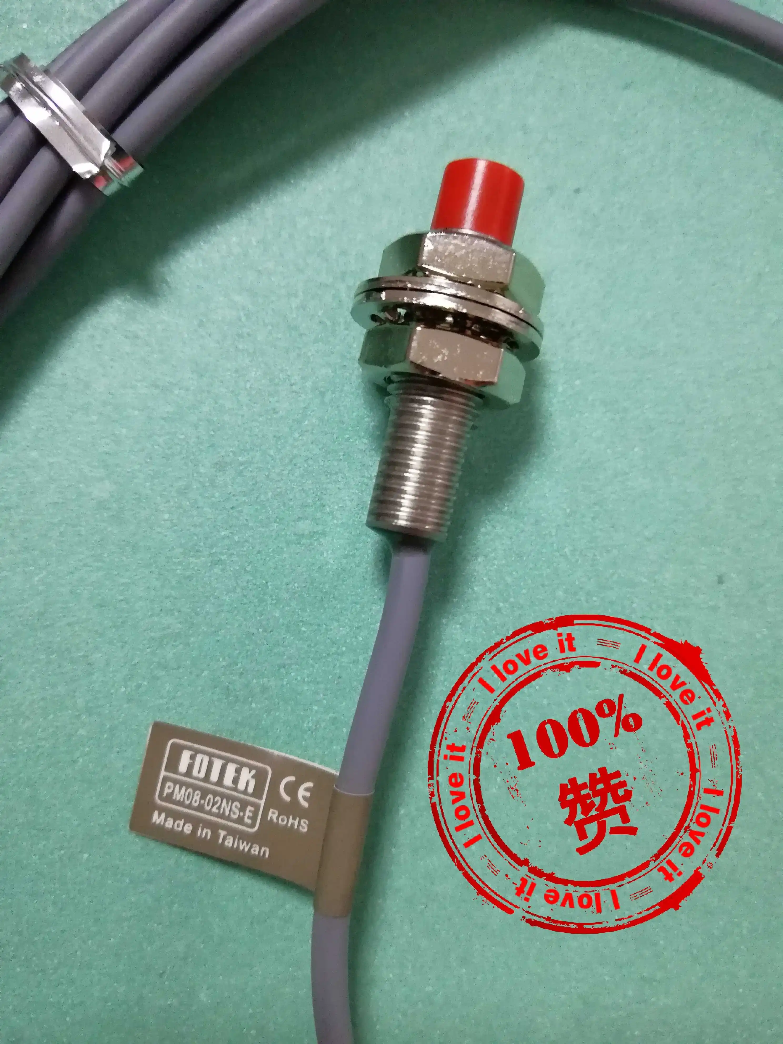 New original PM08-02NS-E proximity switch NPN normally open short tube 28 mm long | Электронные компоненты и