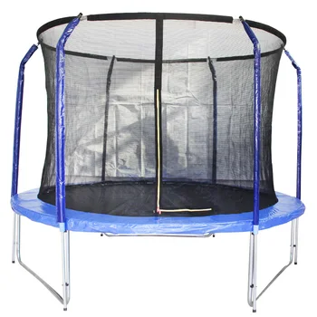 

10 InchTrampolines for kids Elastic Ring Commercial household Fitness Equipments Outdoor Trampoline With Safe Net