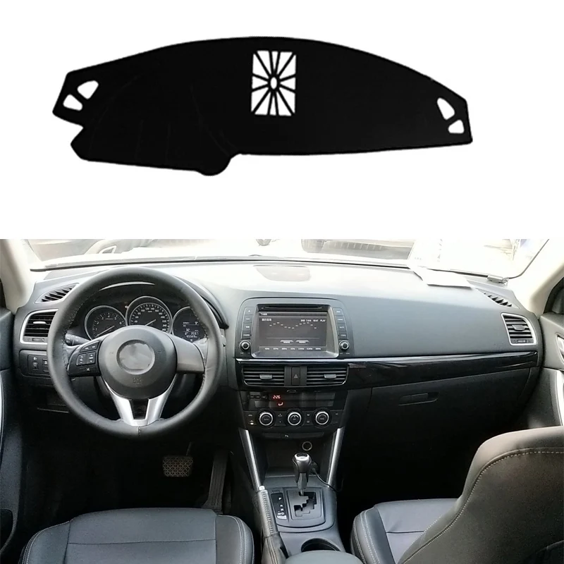 

For MAZDA CX-5 CX5 2013 2014 2015 2016 Car dashboard Cover Avoid light pad Instrument platform desk cover Mats Carpets LHD
