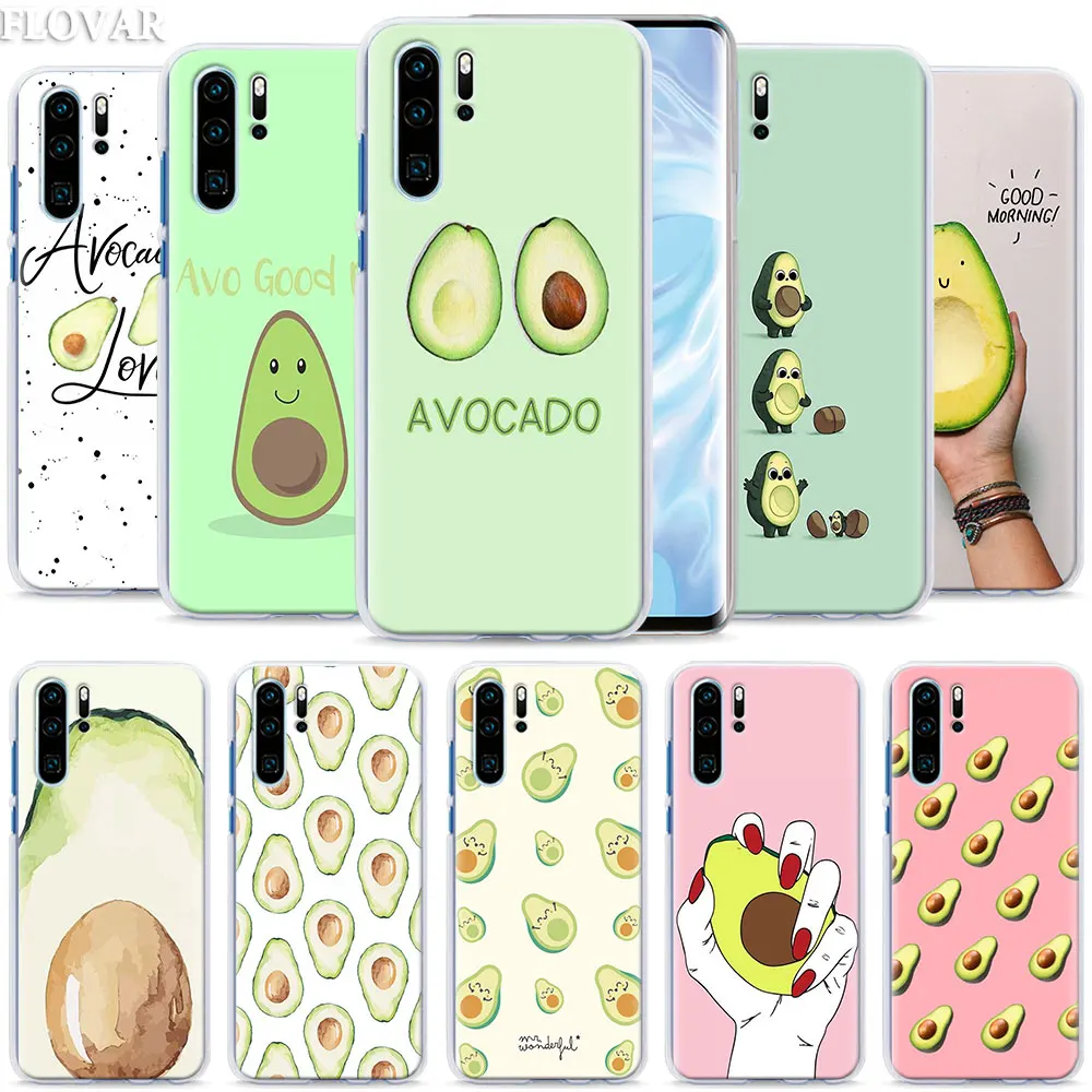 

Funny Tumblr avocado Phone Case coque for Huawei P30 Pro P10 P20 P30 Lite P8 P9 Lite P Smart Plus case
