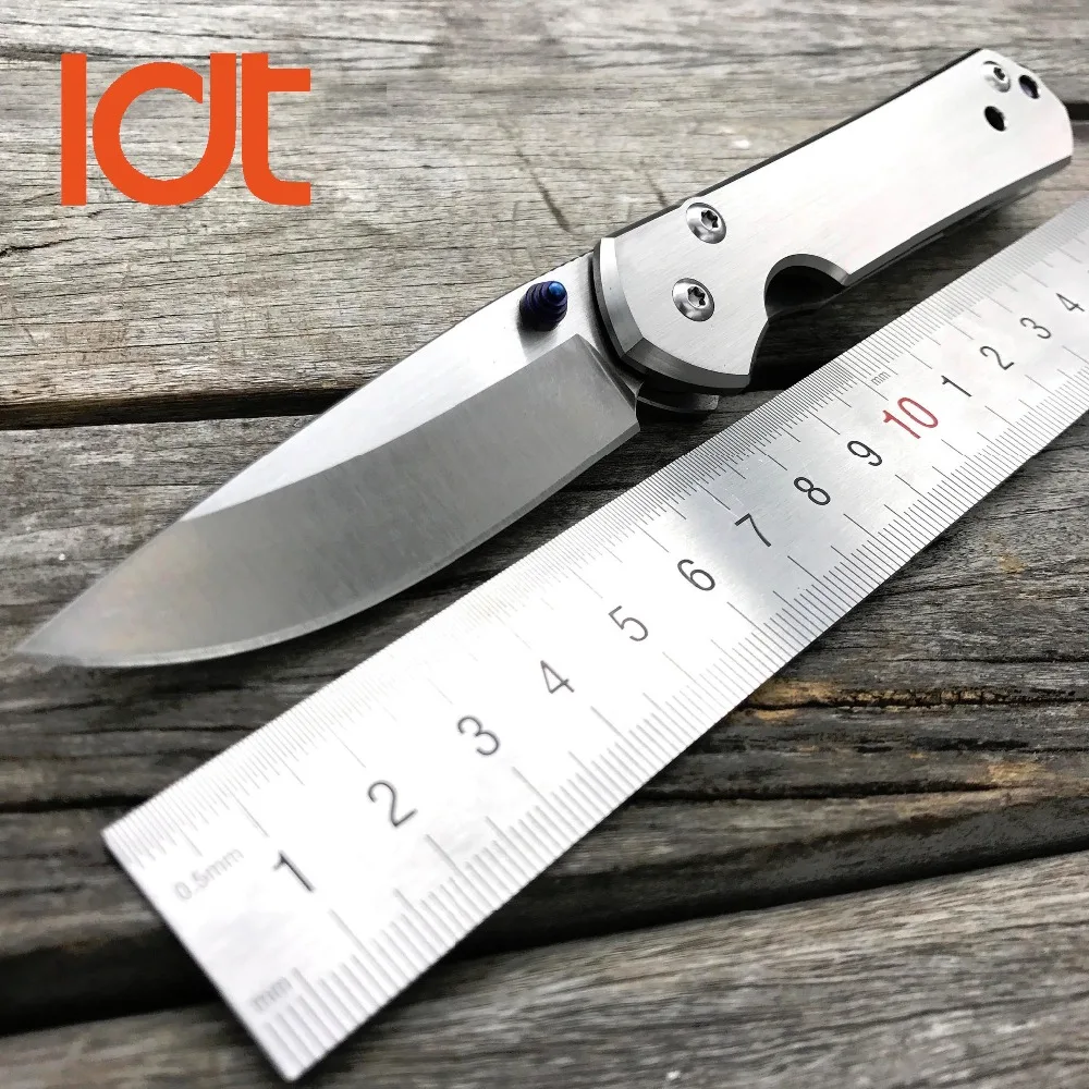 

LDT Small Sebenza Titanium Handle Tactical Folding Knife D2 Blade Ball Bearing Hunting Pocket Knife Survival Knives EDC Tools