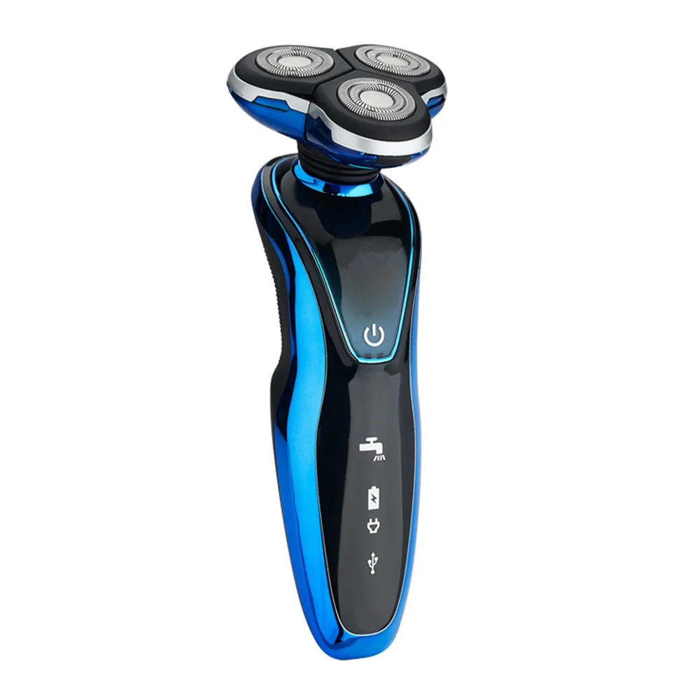 

4D intelligent Electric Shaver with Razor USB charging .Body Washable,IPX7 Universal World Voltage 100v-240v
