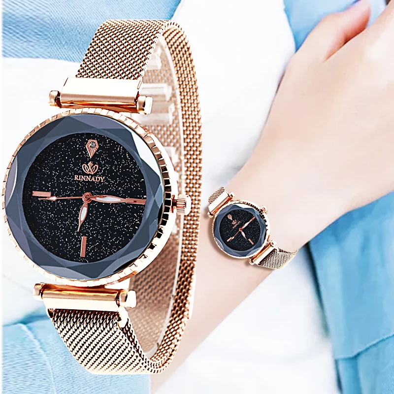 

WJ-7867 Luxury Women Watches 2019 Ladies Watch Starry Sky Magnetic Female Wristwatch Luminous relogio feminino reloj mujer