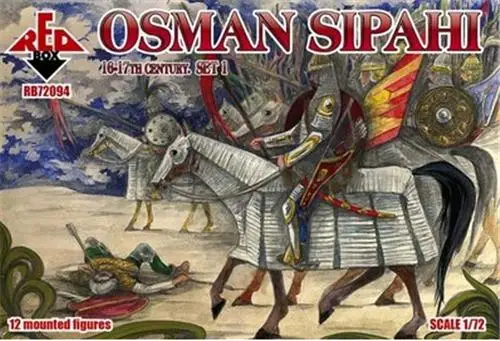 Osman Sipahi 16-17 century SET 1 1/72 Soldier Figures model Kit REDBOX |