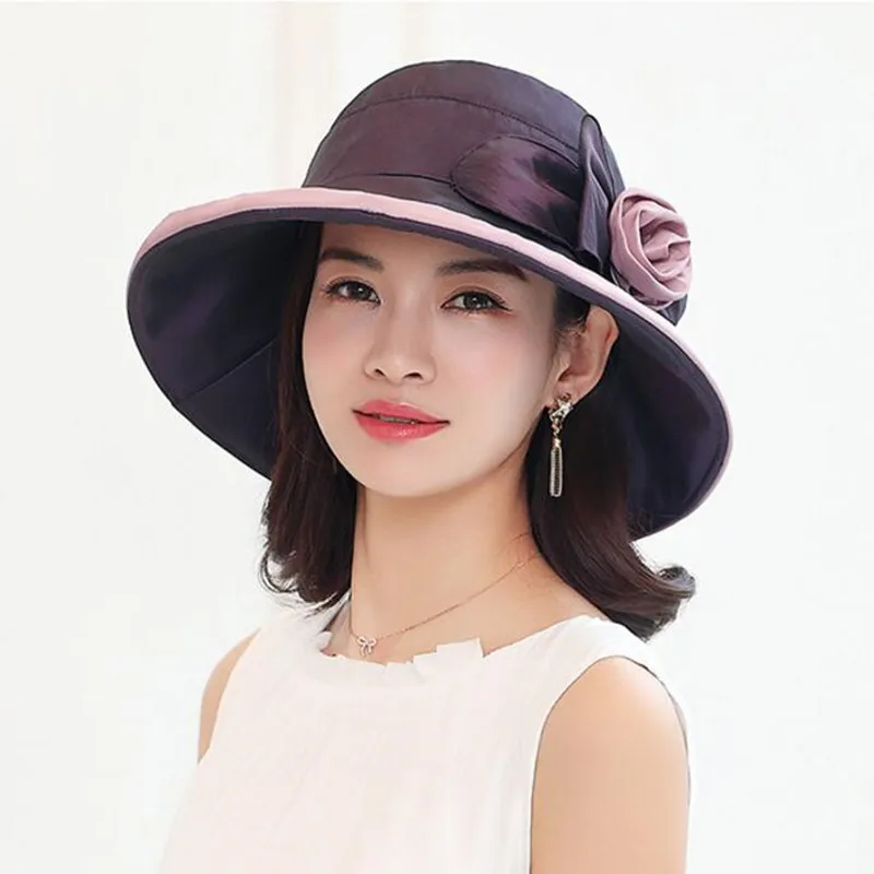 الإناث الصيف الكورية الشمس الظل مكافحة الأشعة فوق البنفسجية قبعة الشمس واقية من الشمس طوي شاطئ كاب النساء Laides المألوف قبعات لا تغطي الرأس با...
