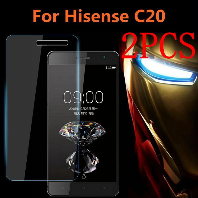 Оригинальное закаленное стекло с полной проклейкой для Hisense C20 2 шт. защитная