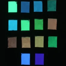 Световой светится в темноте пудра суперяркая Флуоресцентный порошок светящуюся краску своими руками материалы, фосфоресцирующий порошок 10 г/лот