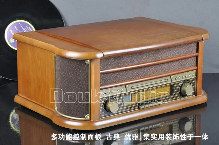 Проигрыватель виниловой записи Douk Audio проигрыватель с поворотным столом LP лента