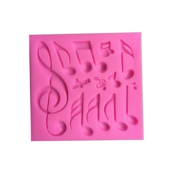

Music Notes Shape Silicone Cake Mold Fondant Cake Chocolate Mould Bakeware Tools Pastry Baking Decoration Cake Tools