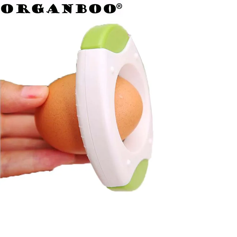 

ORGANBOO 1PC Kitchen essential open egg gadget cooking tools cutter diameter of 4mm eggs random color