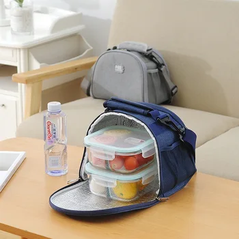 

New Portable Thermal Lunch Bags For Women Kids Men Multifunction Food Picnic Cooler Box Insulated Tote Bag Storage Container