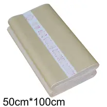 100Pcs 50x100cm Chinese Painting Calligraphy Draw Raw Rice Xuan Paper Stationery 2019NEW