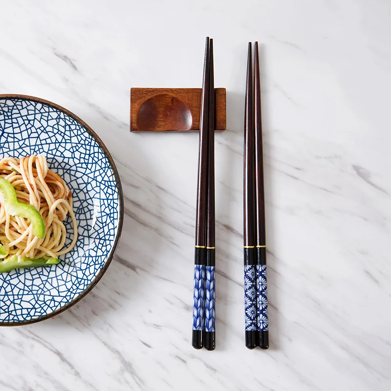 5 пар многоразовые деревянные палочки для еды|5 pairs chopstick|dishwasher safechopstick |