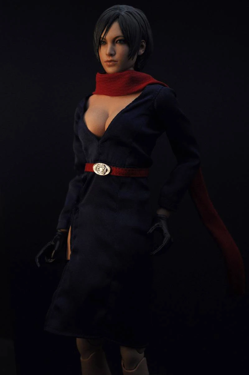 

1/6 Scale Resident Evil 5 Ada Wong Blue Clothes Set for 12'' Figures