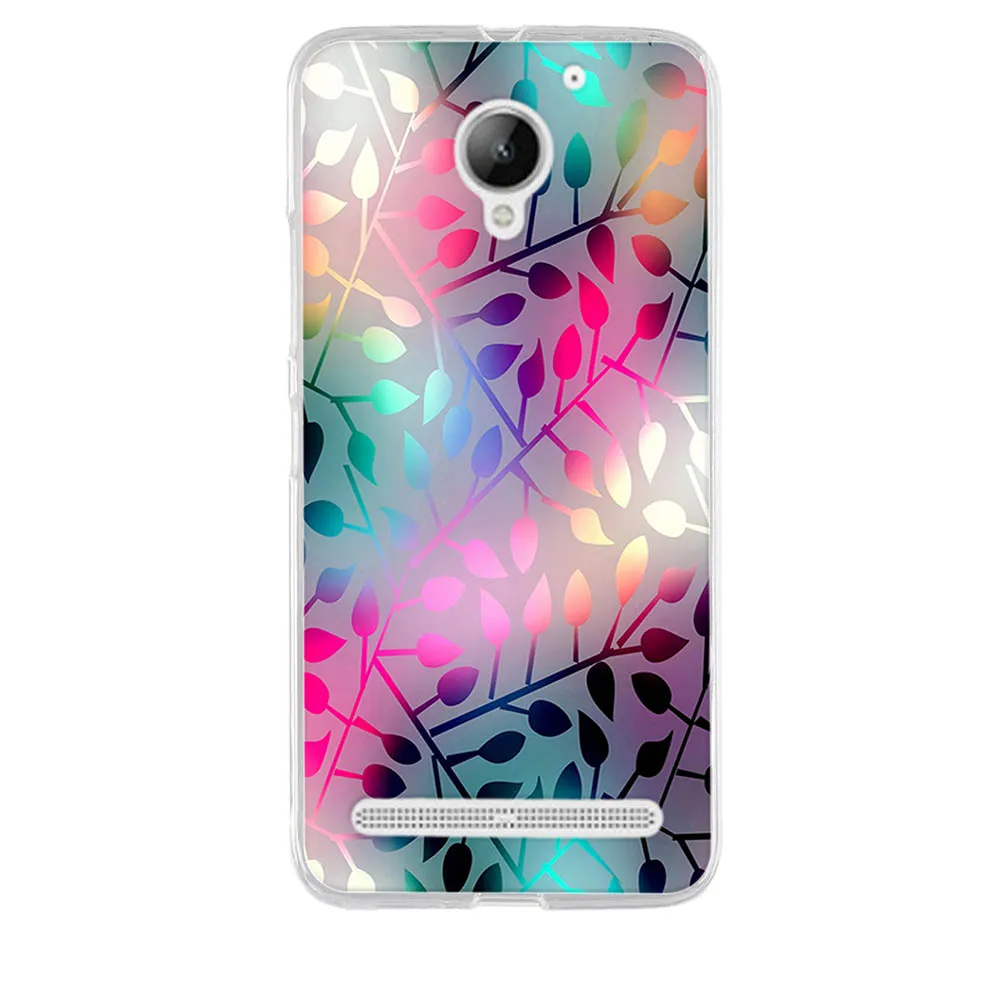 لينوفو فيبي C2 k10a40 حالة سيليكون جراب هاتف لينوفو C2 الطاقة غطاء لينة TPU 3D زهرة حالة لينوفو فيبي C2 غطاء