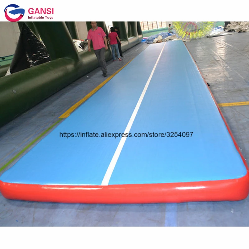 Adult sport equipment 8m inflatable gym mat air floor tumbling track pad inflatable air mattress for gym Adult sport equipment 8m inflatable gym mat air floor tumbling track pad inflatable air mattress for gym