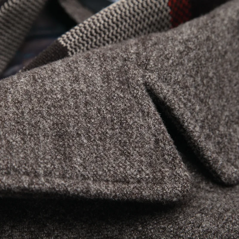 New Winter Mens Coat Fashion Business Long Thicken Slim Overcoat Jacket Male Peacoat Clothes 1717 New Winter Mens Coat Fashion Business Long Thicken Slim Overcoat Jacket Male Peacoat Clothes 1717