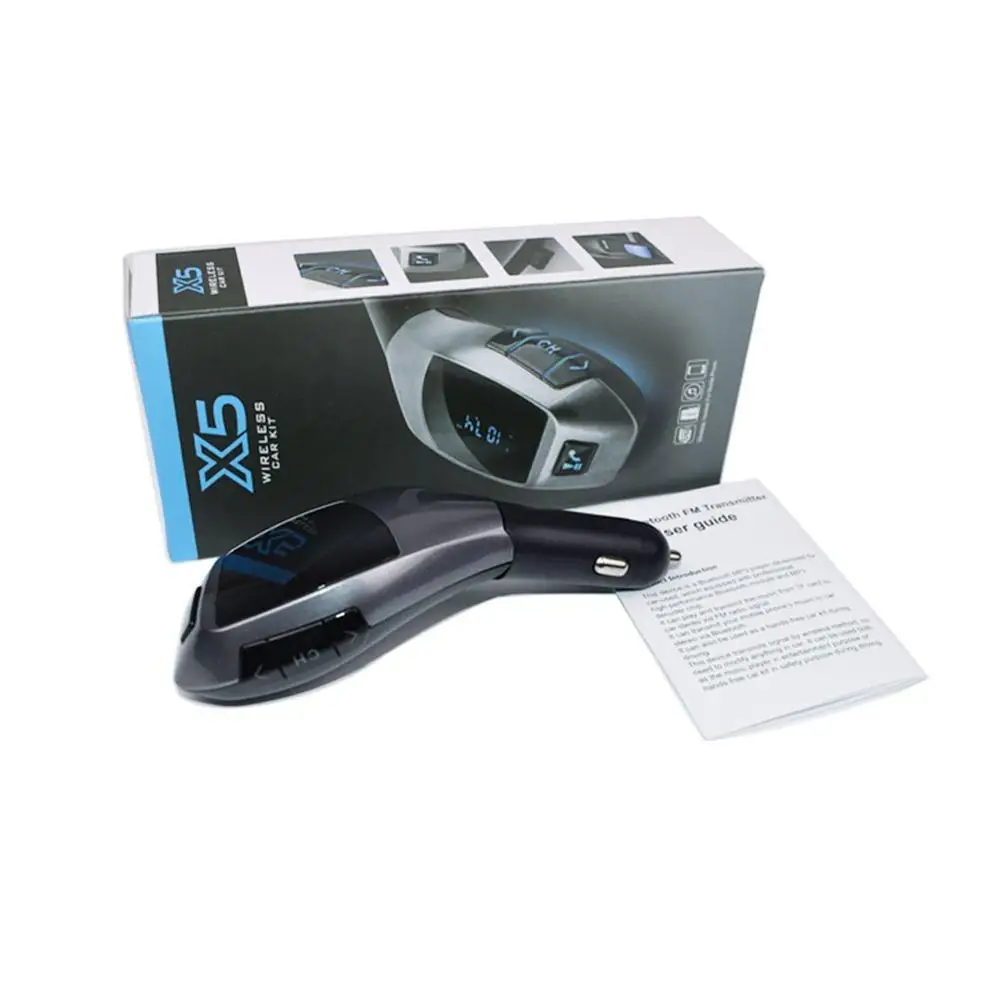 Автомобильный комплект беспроводной Bluetooth FM трансмиттер MP3 плеер Зарядное