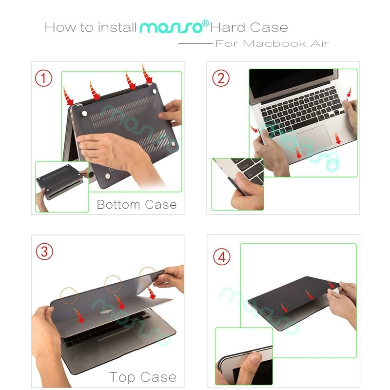 Твердый чехол для ноутбука MacBook Air 11 13 дюймов Pro Retina 12 15 с мраморным рисунком и