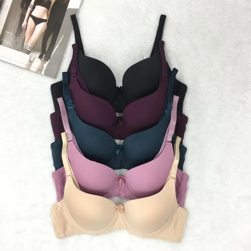 

Sexy Deep U Cup Bras For Women Push Up Lingerie Seamless Bra Wire Free Bralette Backless Plunge Intimates Female Underwear