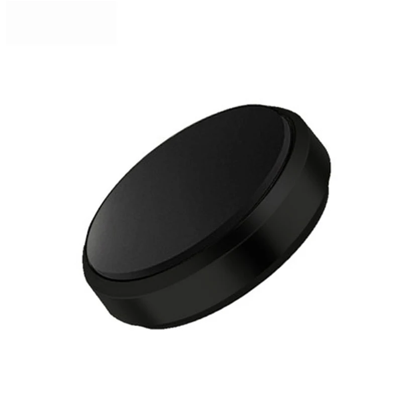 ALMXM Чехлы для мобильного телефона с магнитной защелкой, магнитный держатель, универсальная подставка для телефона, Портативный мини автомобиль Dashboad держатель телефона gps для iPhone samsung - Цвет: Black