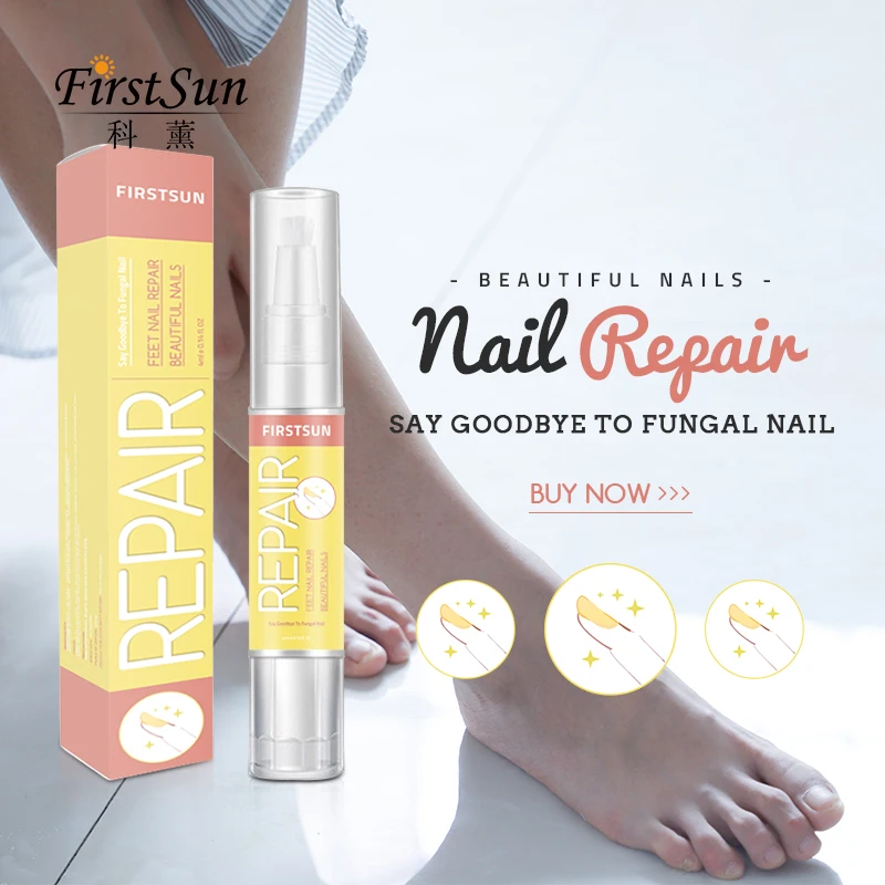 

Firstsun 4ML Nail Nutrient Pen Removes Fungus Nail Repair Liquid Bright Nail Bio-Protective Film Nail Care TSLM2