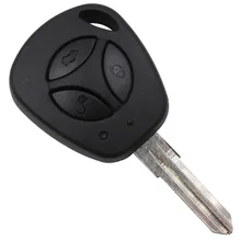 5 шт. 3 кнопки Замена ключа автомобиля оболочки для Lada Uncut авто пустой пульт дистанционного ключа чехол Fob priora kalina