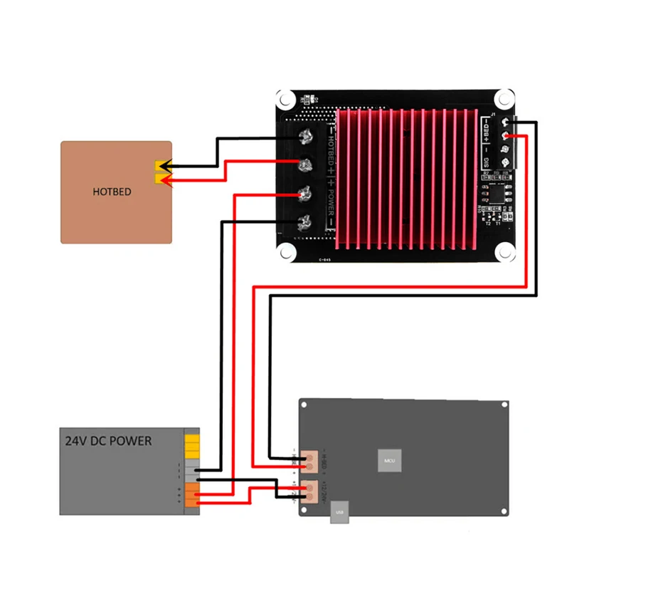 Детали 3D-принтера нагревательный контроллер MKS MOSFET для теплового слоя/экструдер mos-модуль превышает 30A Поддержка большого тока