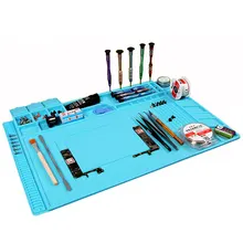 ESD Heat Insulation Working Mat Heat-resistant BGA Soldering Station Repair Insulation Pad Insulator Pad Maintenance Platform ESD Heat Insulation Working Mat Heat-resistant BGA Soldering Station Repair Insulation Pad Insulator Pad Maintenance Platform