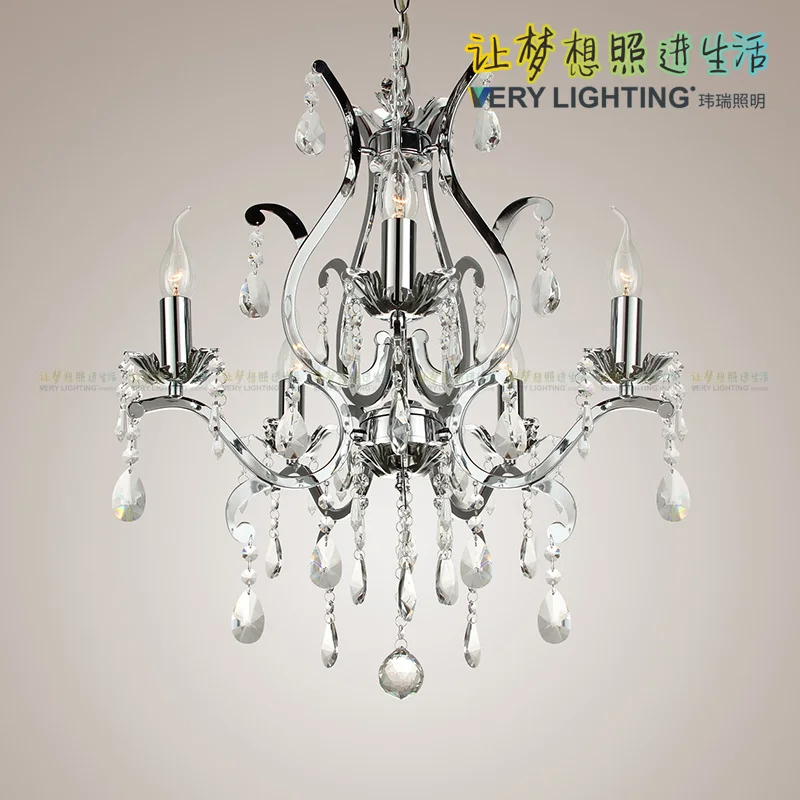 

Luminaire Lighting LED Modern Crystal Pendant light Lamp with 4 Lights , Lustres e Pendentes ,Lustre De Cristal Free Shipping