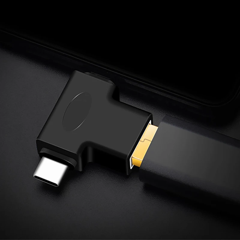 2 в 1 микро usb type C к USB 3,0 адаптер конвертер OTG кабель адаптер для samsung Galaxy S10 S9 адаптер для мобильного телефона