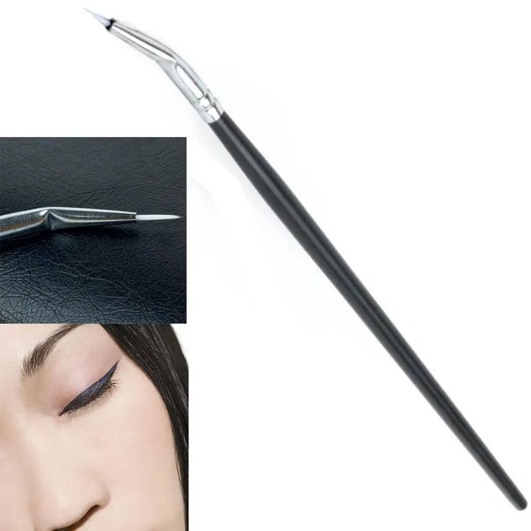 1Pc Profession Flat Eyeliner Brush Thread Make Up Brushes Personal Professional etc Tool New Makeup | Красота и здоровье
