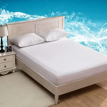

Twin/Full/Queen/King Mattress Cover Waterproof Bed Cover Terry Sheet Single Bed Mattress Protector Funda Colchon Impermeable