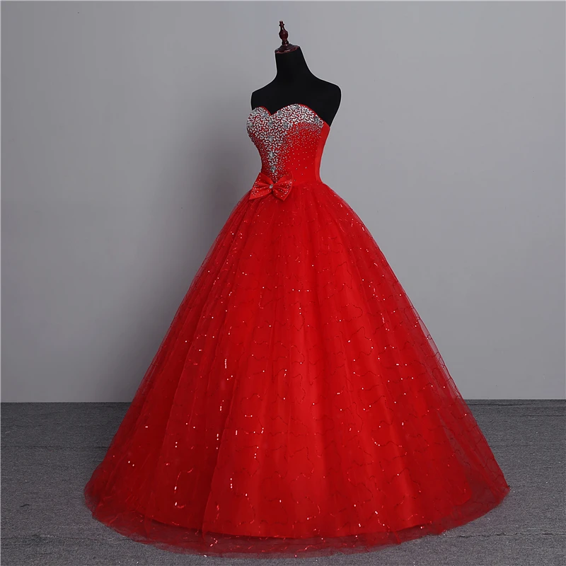 Настоящая фотография модное классическое винтажное кружевное красное свадебное платье размера плюс бальное платье Недорогое Платье с хрустальным бантом