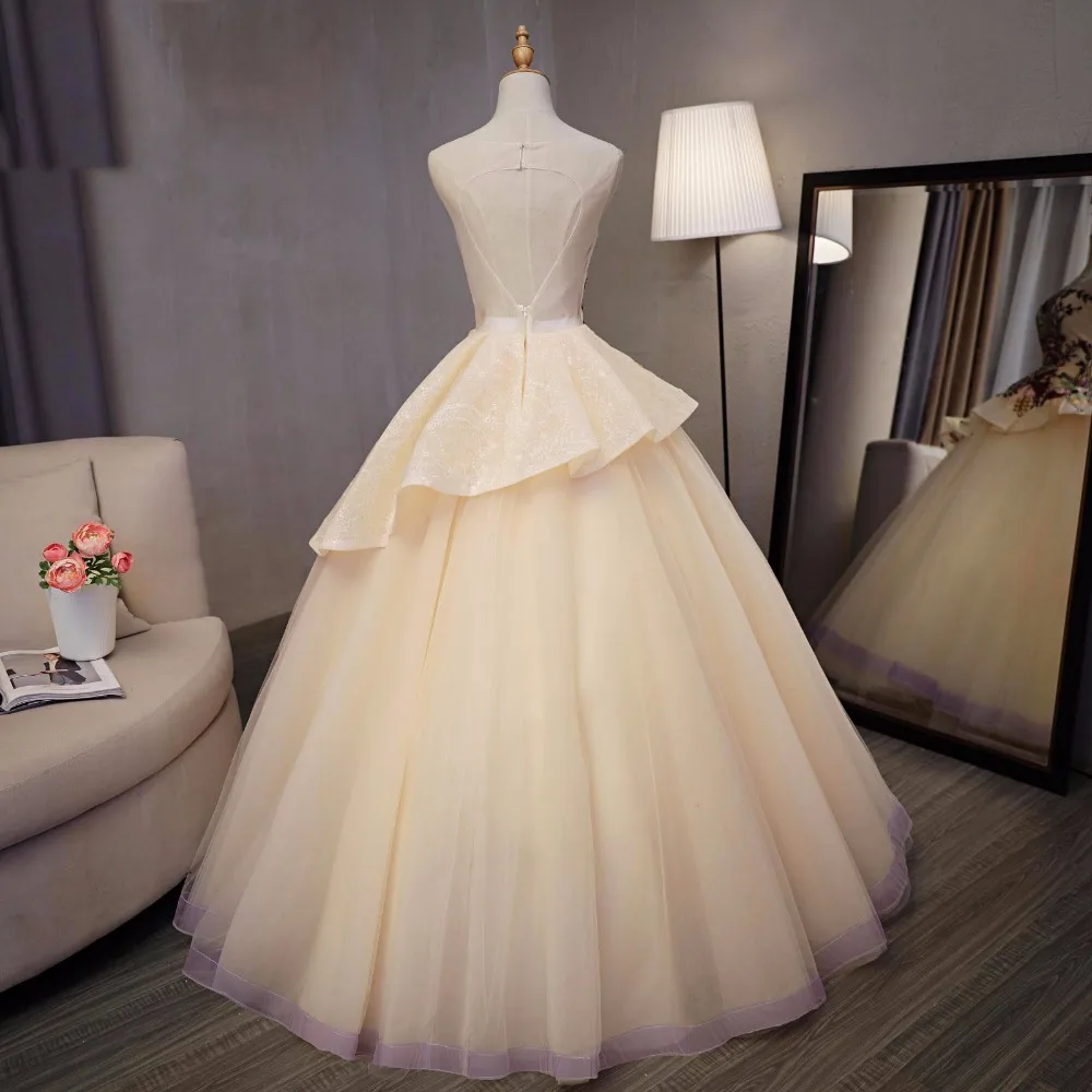 Beige ball gown Clearance