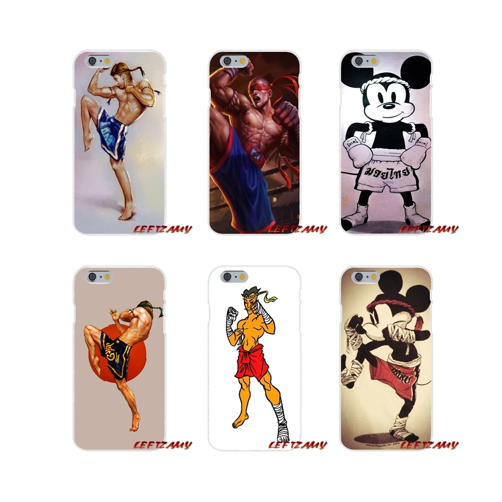 Cool Muay Thai Fight Boxing для iPhone X XR XS MAX 4 4S 5 5S 5C SE 6 6S 7 8 Plus Аксессуары чехлы телефонов |