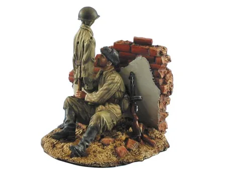 cartoon statue Retro decoration 1/35 Vietnam War American helicopter flight attendants 2 group operations A602 | Дом и сад