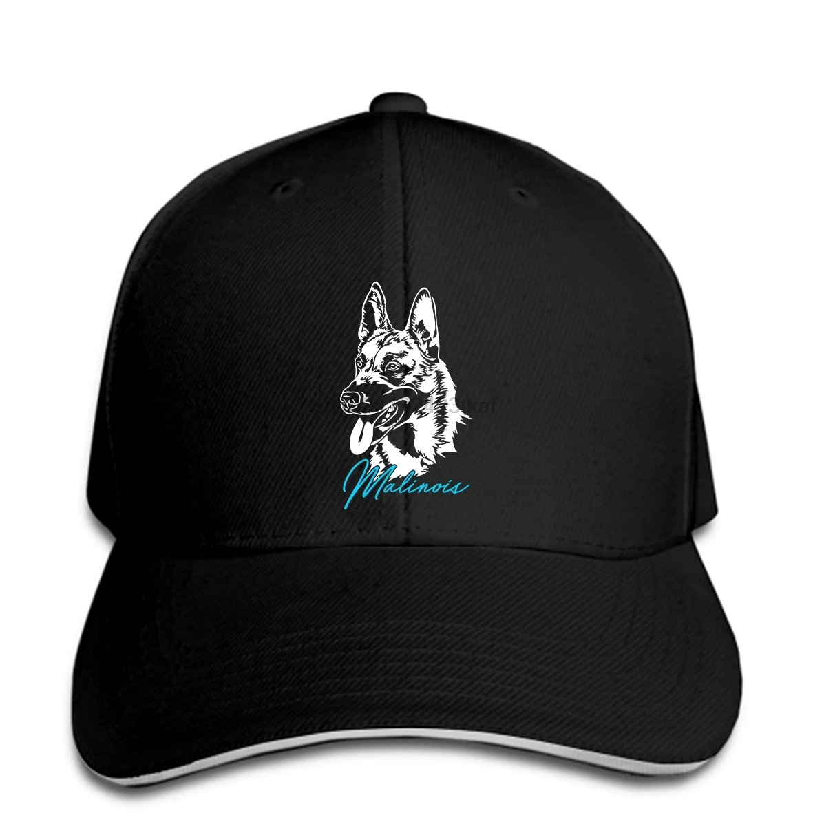 

Baseball cap Cool Man Belgian Malinois Dog Fun Graphic Hat Peaked cap