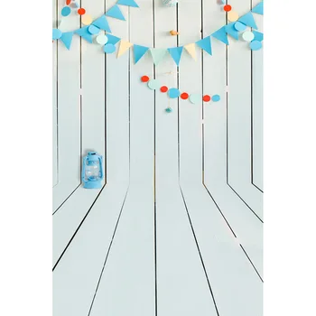 

LIFE MAGIC BOX Photo Backdrops Pennant White Vinyl Photoshoot Background S-2083