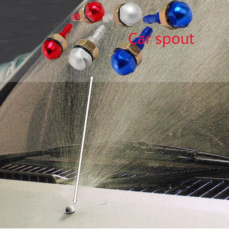 

2pcs Car Styling Washer Clean Wiper Nozzle Spout For Chevrolet Cruze Aveo Captiva Lacetti TRAX Sail Lada Granta Kalina Priora